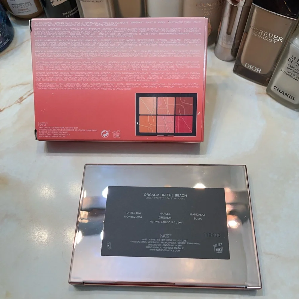 VAULTED ~ NARS ~ ‘@RGASM ON THE BEACH’ Cheek Palette ~ VERY RARE & HTF ~ BNIB